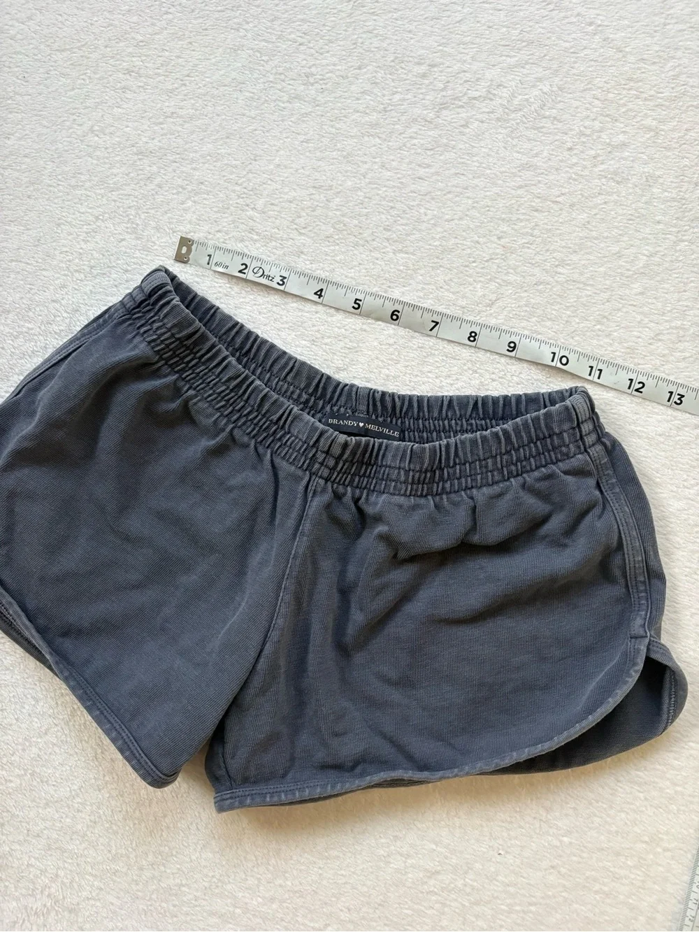 Brandy Melville Charcoal Gray Athletic Shorts